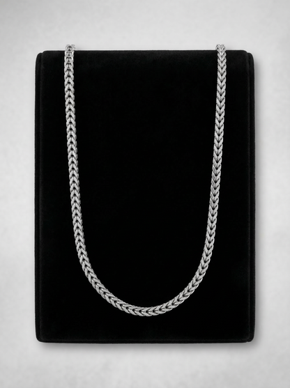 Silver Aero Flex Chain - 55 cm