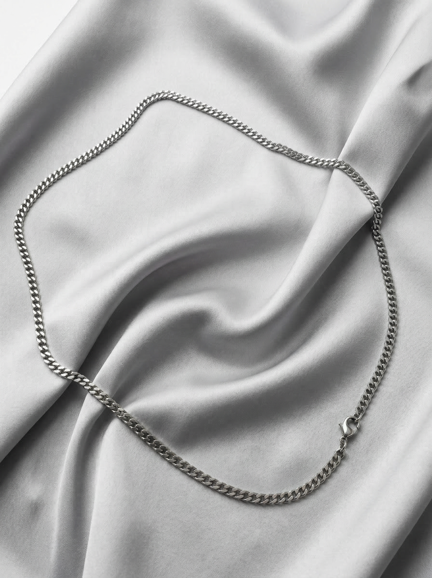 Silver Aero Flex Chain - 55 cm