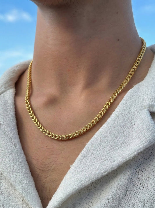 Golden Helix Chain - 55 cm