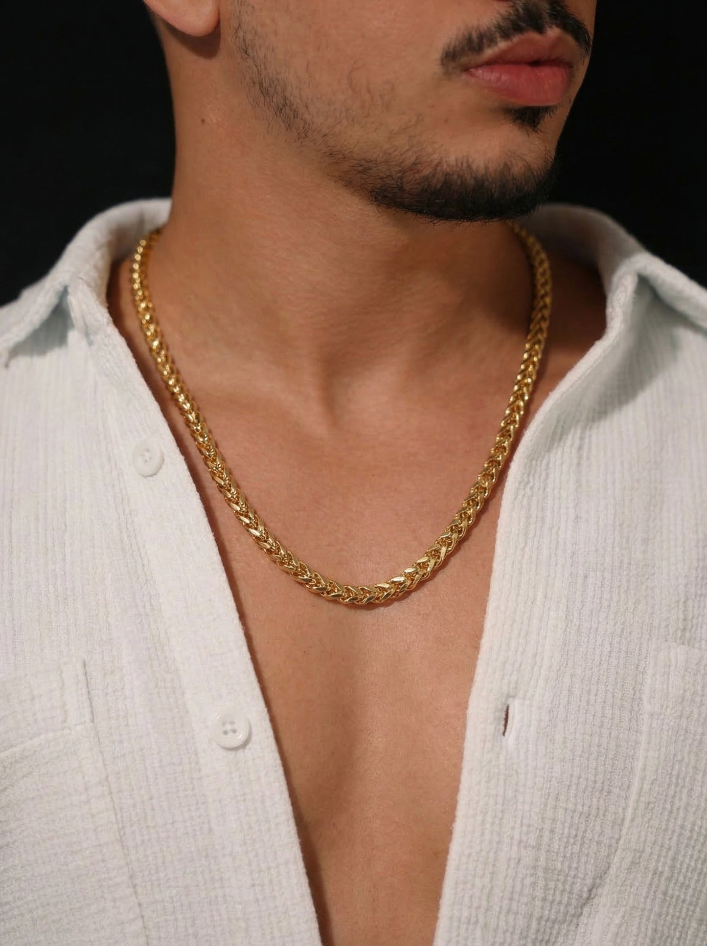 Golden Helix Chain - 55 cm