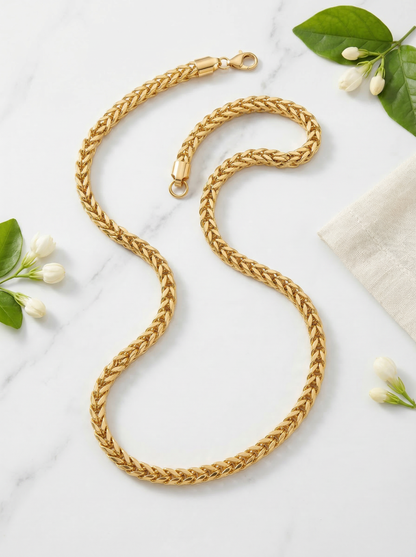 Golden Helix Chain - 55 cm