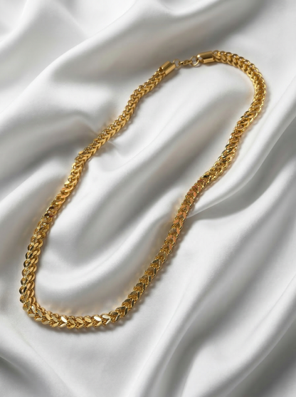 Golden Helix Chain - 55 cm