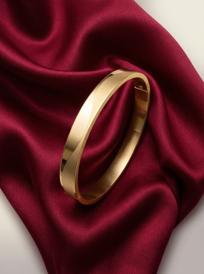 Golden Facet Edge Men’s Kada