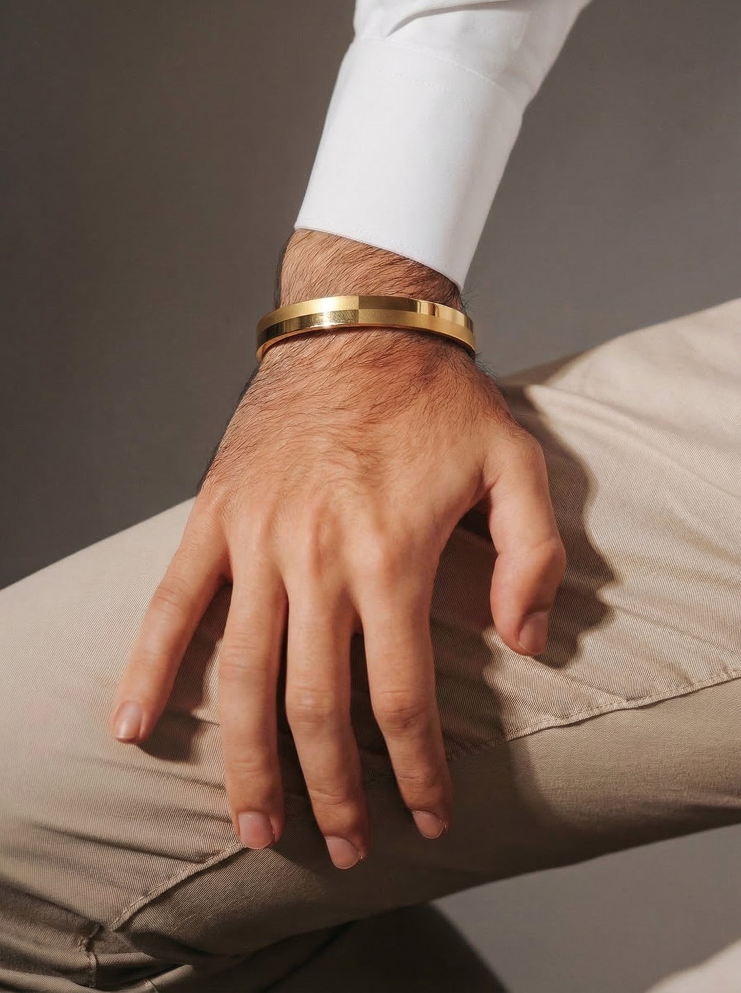 Golden Edge Bar Men’s Kada