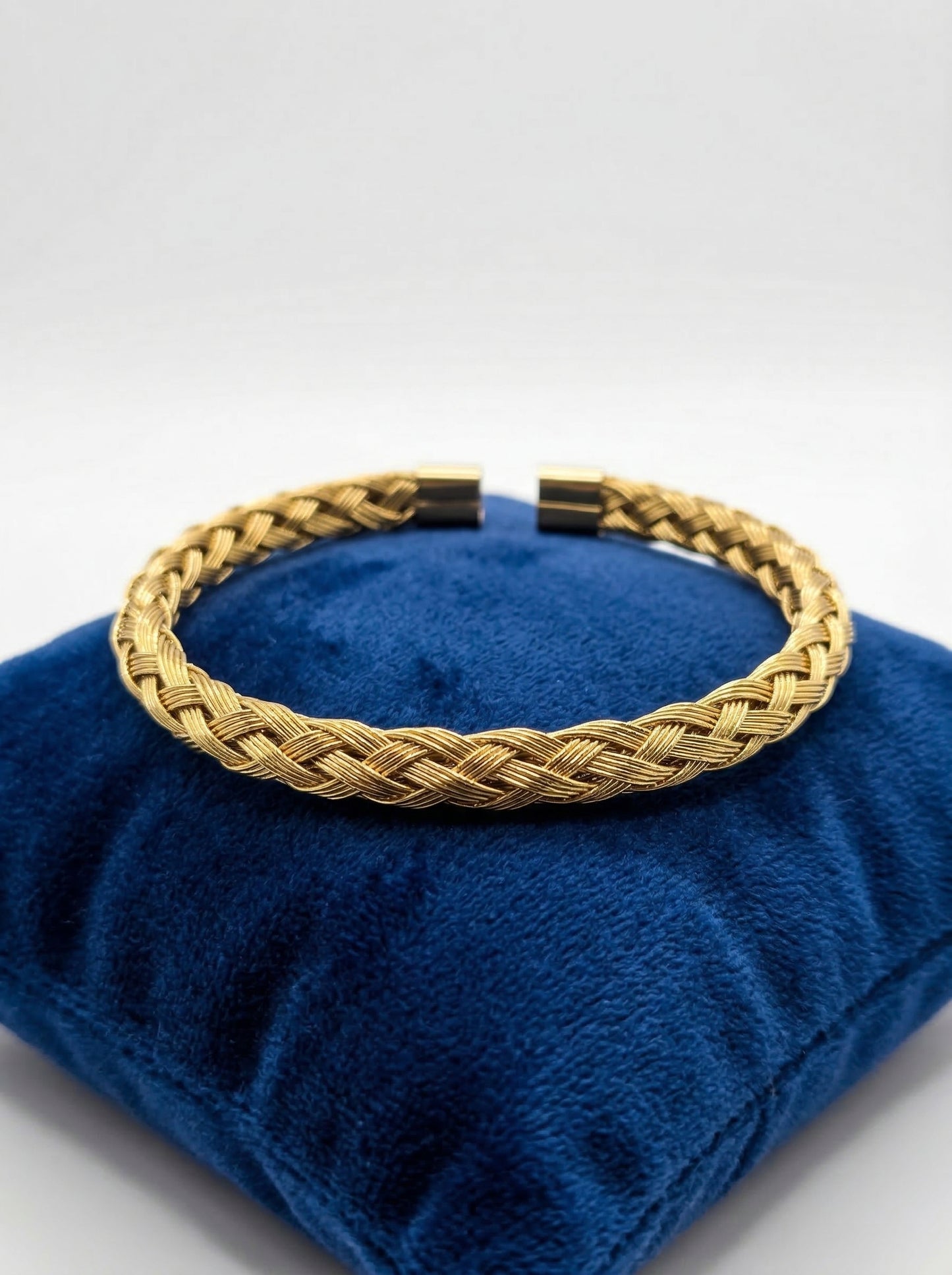 Golden Braided Rope Men’s Kada
