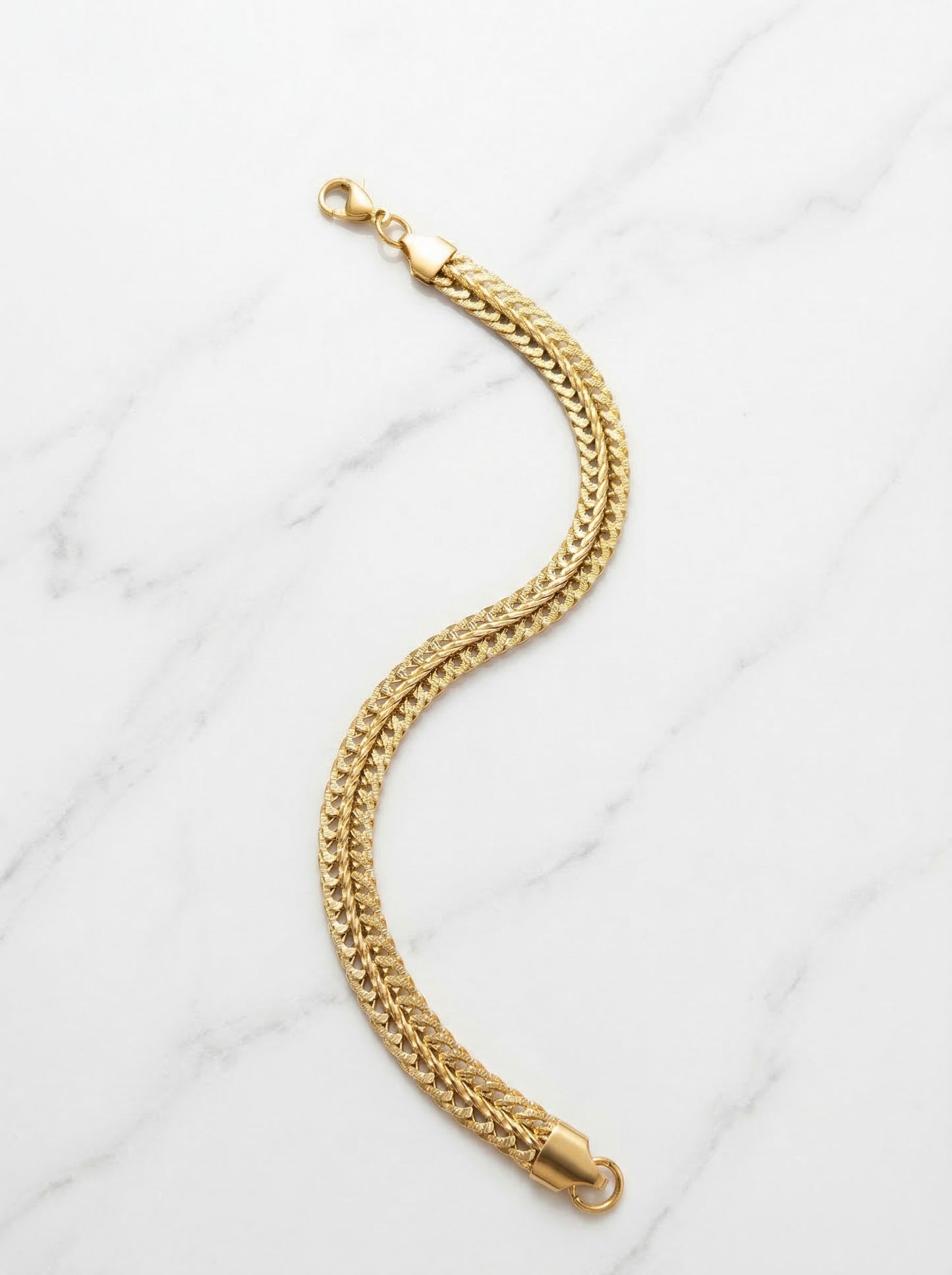 Royal Weave Gold Bracelet