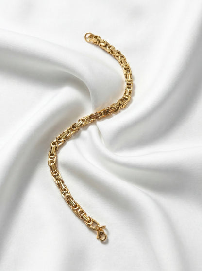 Emperor Link Gold Bracelet
