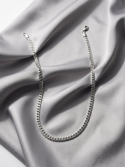 Silver Cuban Link Chain