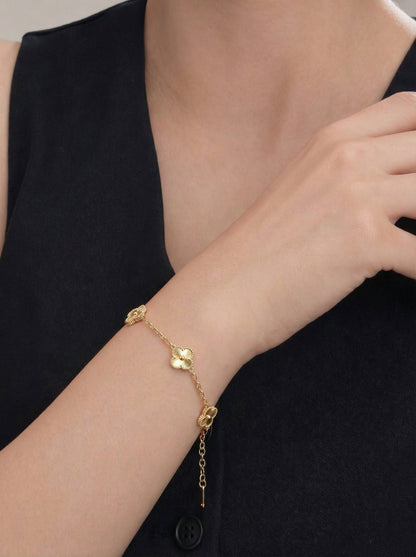 Golden Clover Bracelet