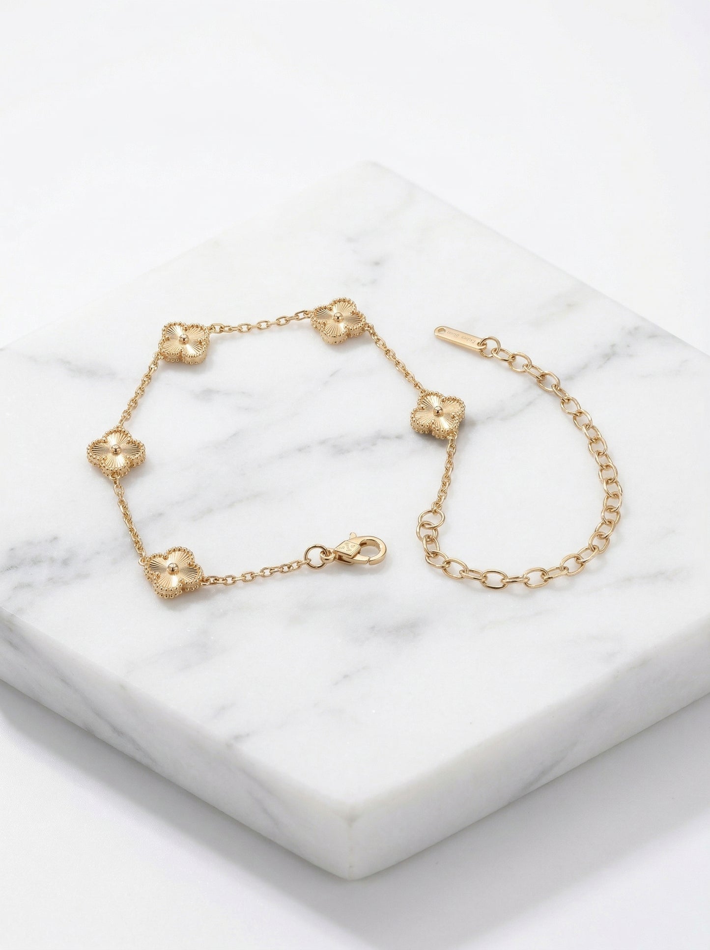 Golden Clover Bracelet