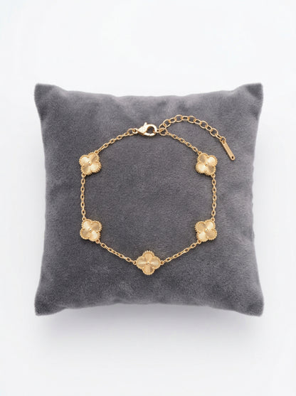 Golden Clover Bracelet
