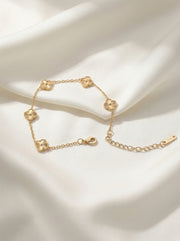Golden Clover Bracelet