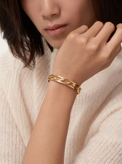 Golden Star Crystal Kada Bracelet