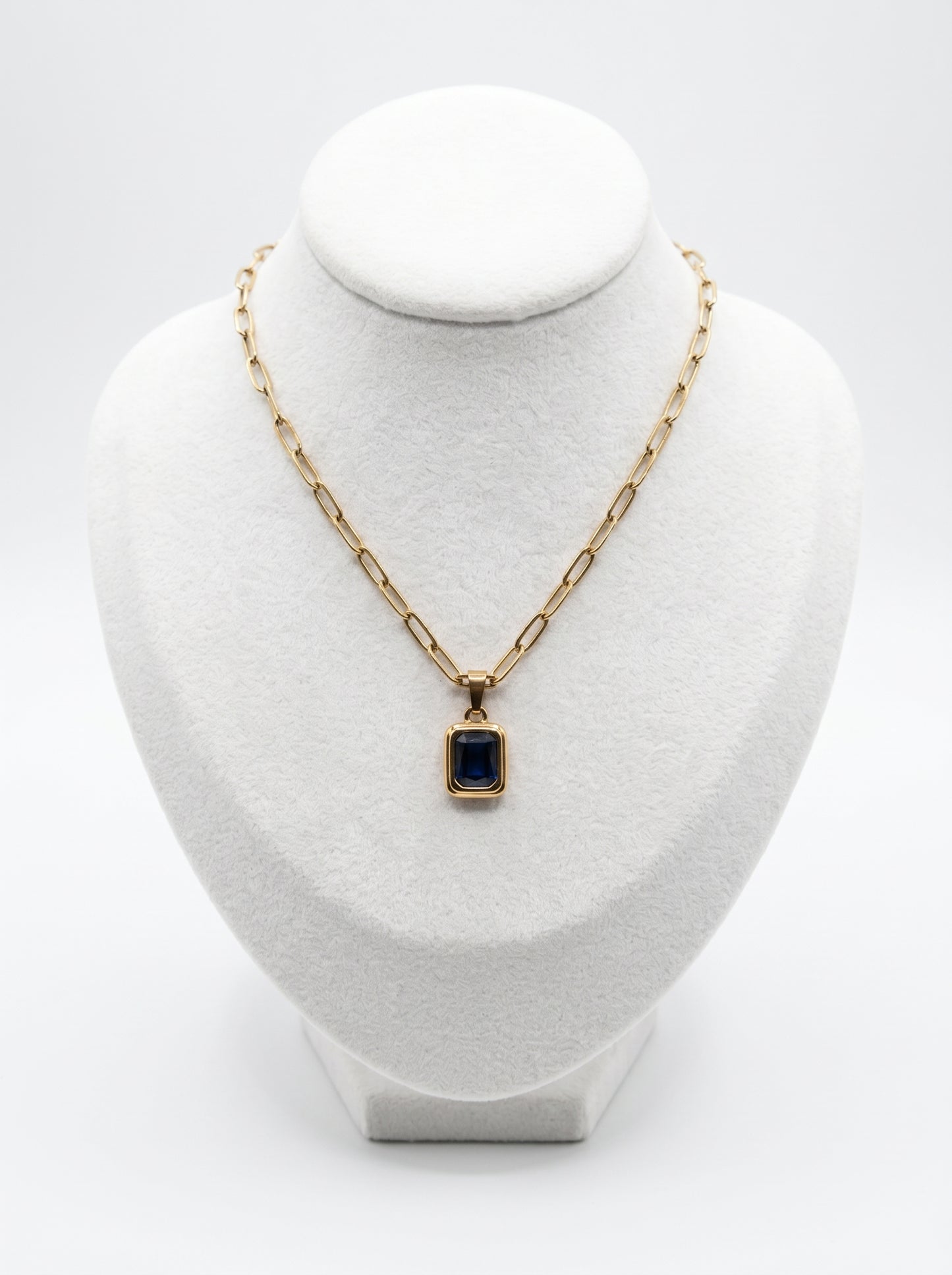 Eclipse Bar Pendant Necklace