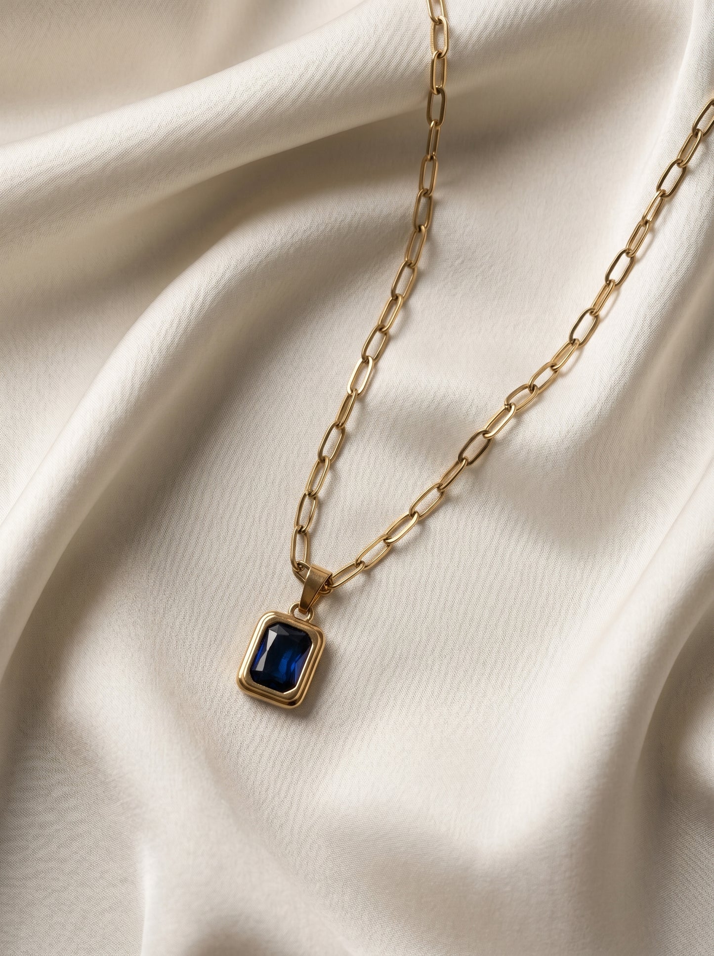 Eclipse Bar Pendant Necklace