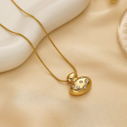 Imperial Diamond Necklace + Bamboo Kada Bracelet Combo
